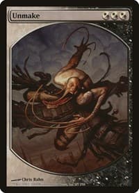 Unmake - Magic Player Rewards - Magic: The Gathering card