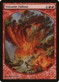 Volcanic Fallout - Magic Player Rewards - Magic: The Gathering card