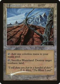 Wasteland - Magic Player Rewards - Magic: The Gathering card