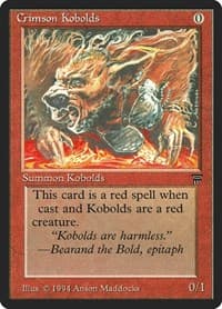 Crimson Kobolds - Legends - Magic: The Gathering card