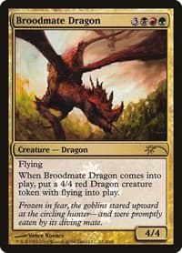 Broodmate Dragon - Media Promos - Magic: The Gathering card