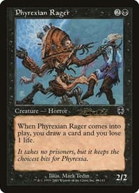 Phyrexian Rager - Media Promos - Magic: The Gathering card