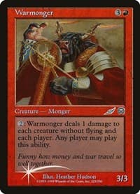 Warmonger - Media Promos - Magic: The Gathering card