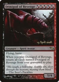 Demigod of Revenge - Prerelease Cards - Magic: The Gathering card