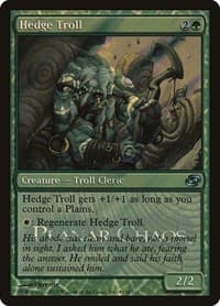 Hedge Troll - Launch Party & Release Event Promos - Magic: The Gathering card