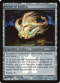 Helm of Kaldra - Prerelease Cards - Magic: The Gathering card