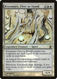 Kiyomaro, First to Stand - Prerelease Cards - Magic: The Gathering card