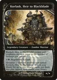 Korlash, Heir to Blackblade - Prerelease Cards - Magic: The Gathering card