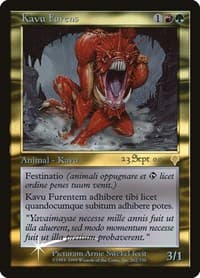 Raging Kavu (Latin) - Prerelease Cards - Magic: The Gathering card