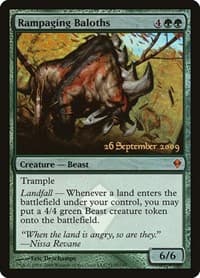 Rampaging Baloths - Prerelease Cards - Magic: The Gathering card