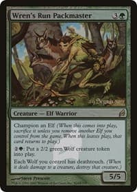 Wren's Run Packmaster - Prerelease Cards - Magic: The Gathering card