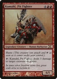 Kamahl, Pit Fighter (15th Anniversary) - Unique and Miscellaneous Promos - Magic: The Gathering card