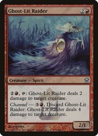 Ghost-Lit Raider - Launch Party & Release Event Promos - Magic: The Gathering card