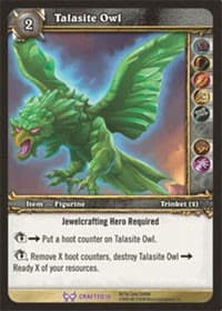 Talasite Owl - CRP - WoW card