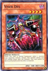 Viser Des - Structure Deck: Marik - YuGiOh card