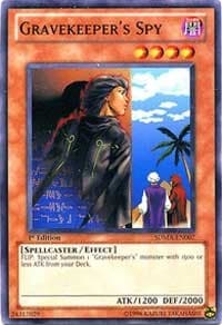 Gravekeeper's Spy - Structure Deck: Marik - YuGiOh card