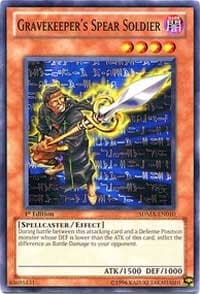 Gravekeeper's Spear Soldier - Structure Deck: Marik - YuGiOh card
