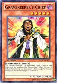 Gravekeeper's Chief - Structure Deck: Marik - YuGiOh card