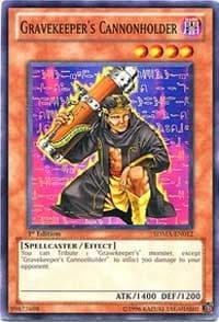 Gravekeeper's Cannonholder - Structure Deck: Marik - YuGiOh card