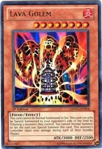 Lava Golem - Structure Deck: Marik - YuGiOh card