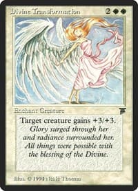 Divine Transformation - Legends - Magic: The Gathering card