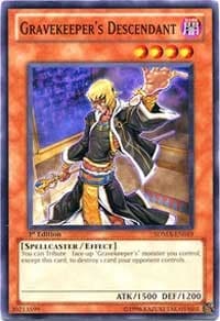 Gravekeeper's Descendant - Structure Deck: Marik - YuGiOh card