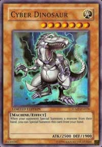 Cyber Dinosaur - Shonen Jump Magazine Promos - YuGiOh card