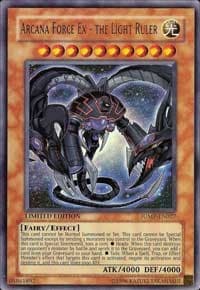 Arcana Force Ex - the Light Ruler - Shonen Jump Magazine Promos - YuGiOh card