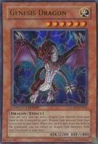 Genesis Dragon - Shonen Jump Magazine Promos - YuGiOh card
