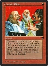 Dwarven Song - Legends - Magic: The Gathering card