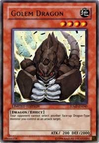 Golem Dragon - Shonen Jump Magazine Promos - YuGiOh card
