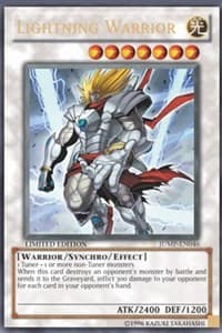 Lightning Warrior - Shonen Jump Magazine Promos - YuGiOh card
