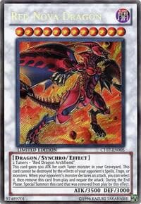 Red Nova Dragon - 2010 Collectors Tins - YuGiOh card