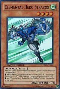 Elemental HERO Stratos - 2010 Collectors Tins - YuGiOh card