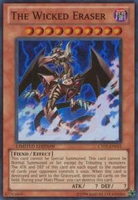 The Wicked Eraser - 2010 Collectors Tins - YuGiOh card