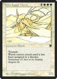 Elder Land Wurm - Legends - Magic: The Gathering card