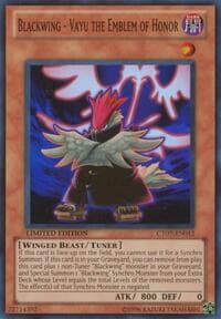 Blackwing - Vayu the Emblem of Honor - 2010 Collectors Tins - YuGiOh card