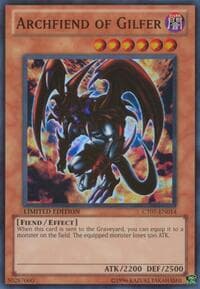 Archfiend of Gilfer - 2010 Collectors Tins - YuGiOh card