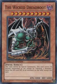 The Wicked Dreadroot - 2010 Collectors Tins - YuGiOh card