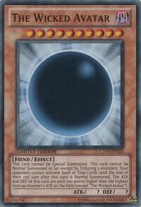 The Wicked Avatar - 2010 Collectors Tins - YuGiOh card