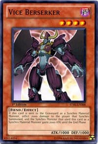 Vice Berserker - Starstrike Blast - YuGiOh card