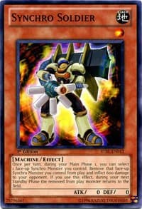 Synchro Soldier - Starstrike Blast - YuGiOh card