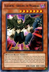Blackwing - Abrolhos the Megaquake - Starstrike Blast - YuGiOh card