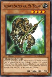 Karakuri Soldier mdl 236 "Nisamu" - Starstrike Blast - YuGiOh card