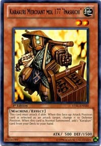 Karakuri Merchant mdl 177 "Inashichi" - Starstrike Blast - YuGiOh card