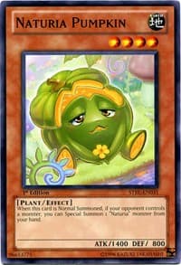 Naturia Pumpkin - Starstrike Blast - YuGiOh card