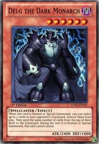 Delg the Dark Monarch - Starstrike Blast - YuGiOh card