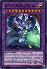 Supreme Arcanite Magician - Starstrike Blast - YuGiOh card