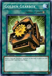 Golden Gearbox - Starstrike Blast - YuGiOh card