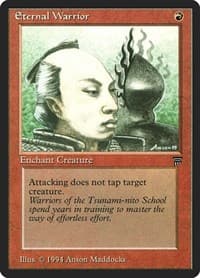 Eternal Warrior - Legends - Magic: The Gathering card